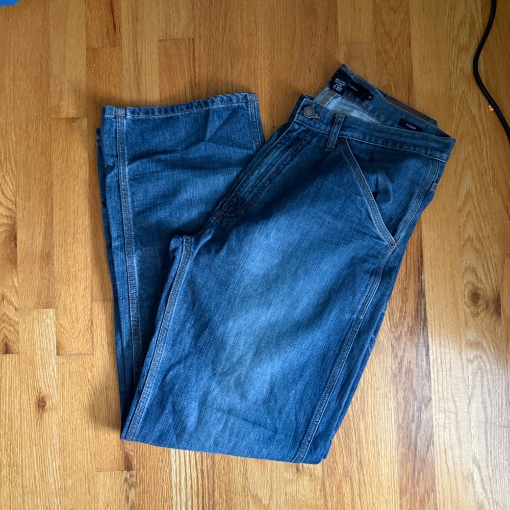 Calvin Klein Worker Jeans Mens 32x32 Baggy Carpenter Denim Vintage Y2K Workwear